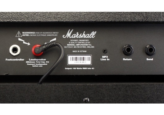 Комбо усилитель MARSHALL MG101CFX артикул 131414Si-1 фото 5