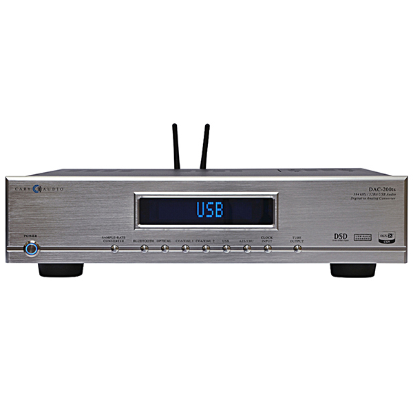 ЦАП Cary Audio DAC 200TS Silver артикул 177256Si-1 в интернет-магазине «HiFiRussia»