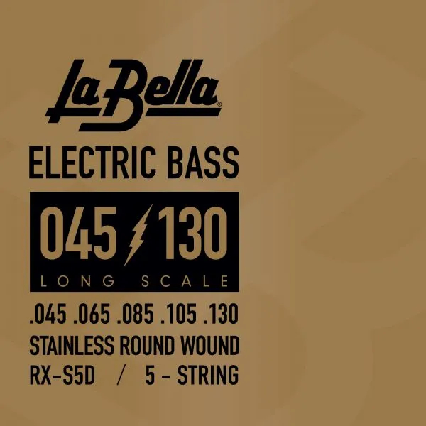 Струны для бас-гитары La Bella RX-S5D артикул 332675Si-1