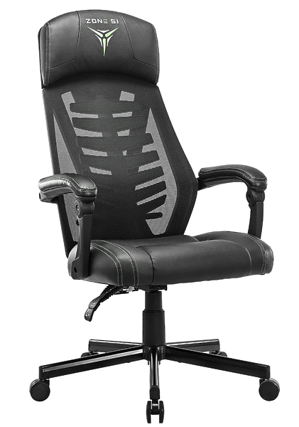 Кресло компьютерное игровое ZONE 51 FREELANCER P3 Black-Green артикул 330729Si-1
