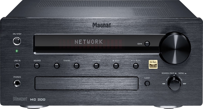Сетевой CD-ресивер Magnat MC 200 black артикул 229829Si-1 фото 3