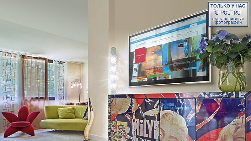 LED телевизор Hantarex 55" Smart DOT View silv / mir (серебристое зеркало в серебристой хромированной рамке) артикул 333252FV-1 фото 4