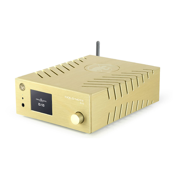 Интегральный усилитель Gold Note IS-10 gold артикул 287009Si-1 в интернет-магазине «HiFiRussia»