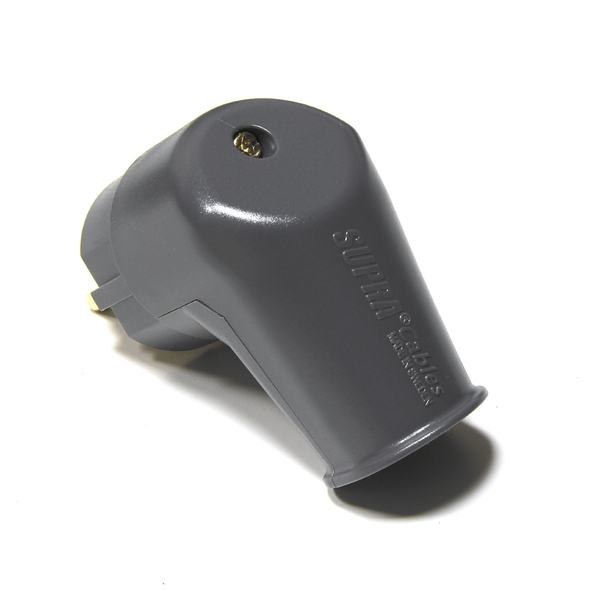 Вилка сетевая угловая Supra Mains Plug/M SW-EU/A артикул 147719Si-1 фото 3