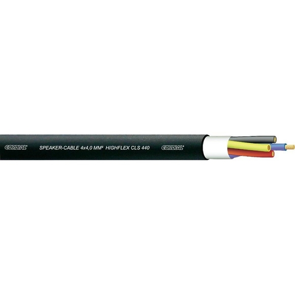 Акустический кабель Cordial CLS 440 BLACK артикул 300429Si-1