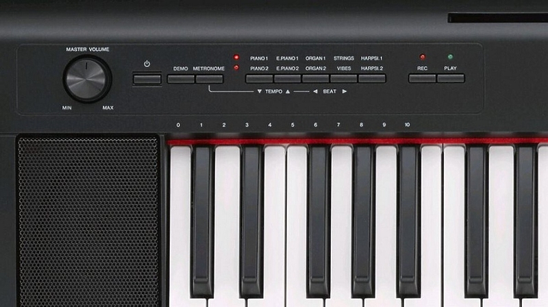 Клавишный инструмент Yamaha NP-12B артикул 145024Si-1 фото 5