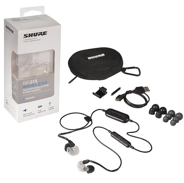 Наушники Shure SE215-CL-BT1-EFS артикул 180102Si-1 фото 4