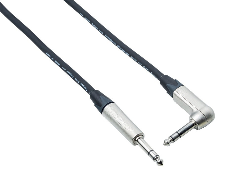 Кабель межблочный стерео Jack-стерео Jack Bespeco NCSP50 0.5 m артикул 257275Si-1