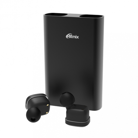 Наушники Ritmix RH-810BTH PB TWS black артикул 191605Si-1 фото 3