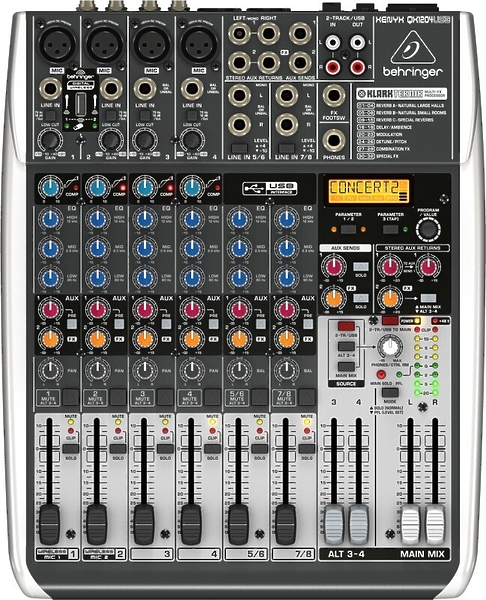 Микшерный пульт Behringer QX1204USB артикул 121829Si-1