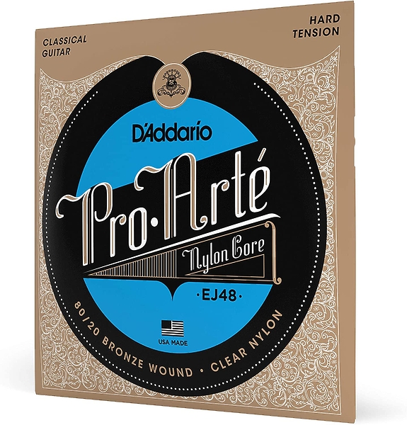 Струны D'Addario EJ48 80/20 BRONZE PRO-ARTE NYLON HARD TENSION артикул 274052Si-1 фото 3