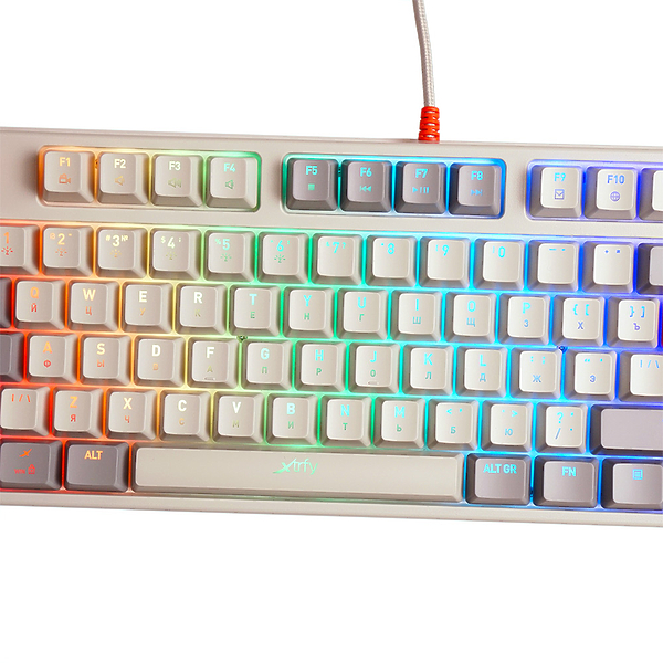 Игровая механическая клавиатура Xtrfy XG-K4-RGB-TKL-RETRO-R-RUS артикул 267216Si-1 фото 4