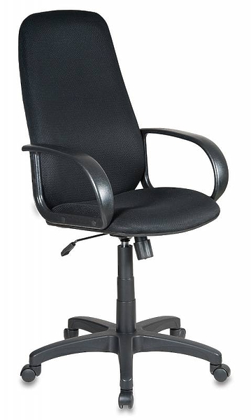 Кресло Бюрократ CH-808AXSN/TW-11 (Office chair Ch-808AXSN black TW-11 cross plastic) артикул 263255Si-1