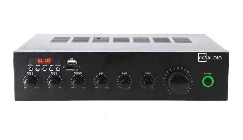 Усилитель мощности трансляционный Pearlier PA-30MBT артикул 323526Si-1 фото 5