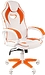 Кресло игровое Chairman game 16 00-07030051 White/Orange