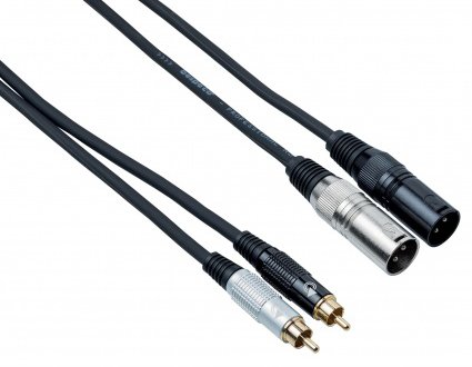Кабель межблочный 2XLR-2RCA Bespeco EAY2X2R150 1.5 m артикул 257212Si-1