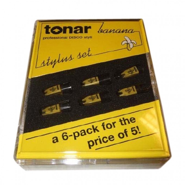Набор игл Tonar Stylus Banana 6 pack (1825) артикул 116896Si-1