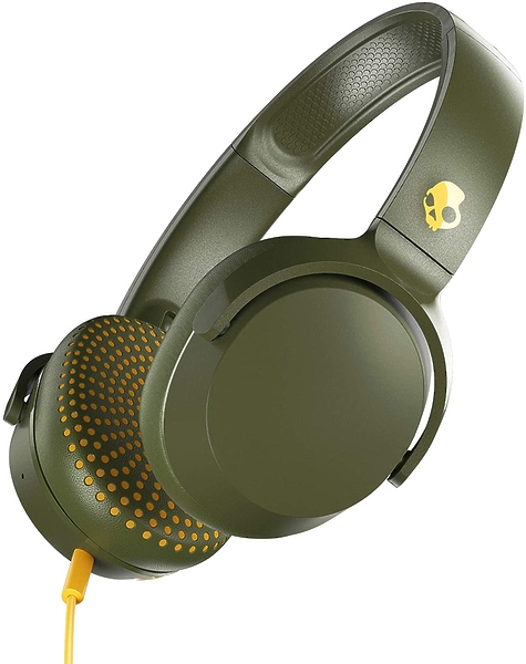 Наушники Skullcandy S5PXY-M687 Riff On-Ear W/Tap Tech Moss/Olive/Yellow артикул 233258Si-1