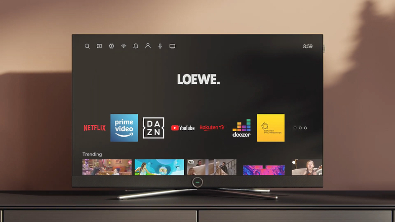 LED телевизор Loewe bild c.32 basalt grey артикул 260070Si-1 фото 13
