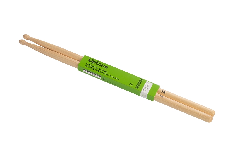 Барабанные палочки UPTONE American Premium Quality Hickory 7A Natural артикул 275570Si-1