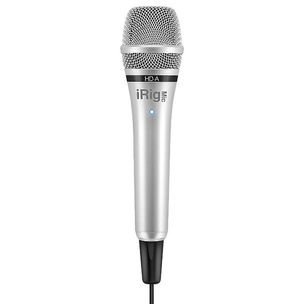 IK Multimedia iRig Mic HD-A silver артикул 345382SI-1