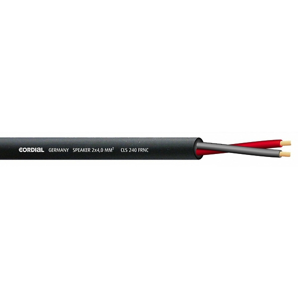 Акустический кабель Cordial CLS 240 BLACK артикул 300424Si-1