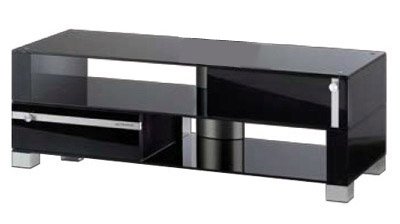 Стойка под ТВ Ultimate SX/B (with bracket) black alu/pearl артикул 050909Si-1 фото 3