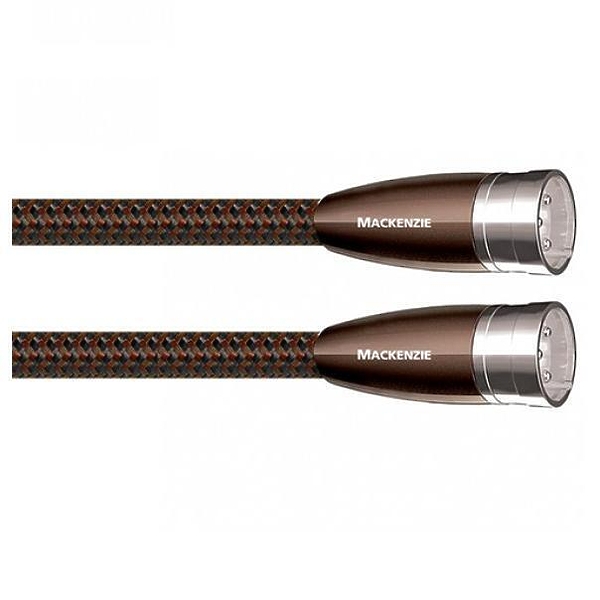 Кабель межблочный аудио AudioQuest Mackenzie 0.5m XLR-XLR Braided артикул 166351Si-1