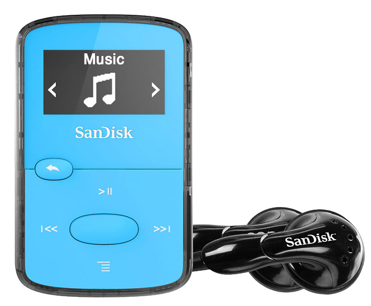 Плеер Sandisk Sansa Clip JAM 8 GB, light blue артикул 137002Si-1 фото 5