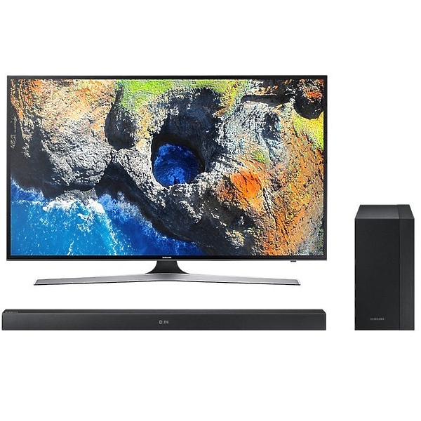 Комплект LED телевизор Samsung UE-55MU6100 + Саундбар Samsung HW-M360 артикул 177024Si-1