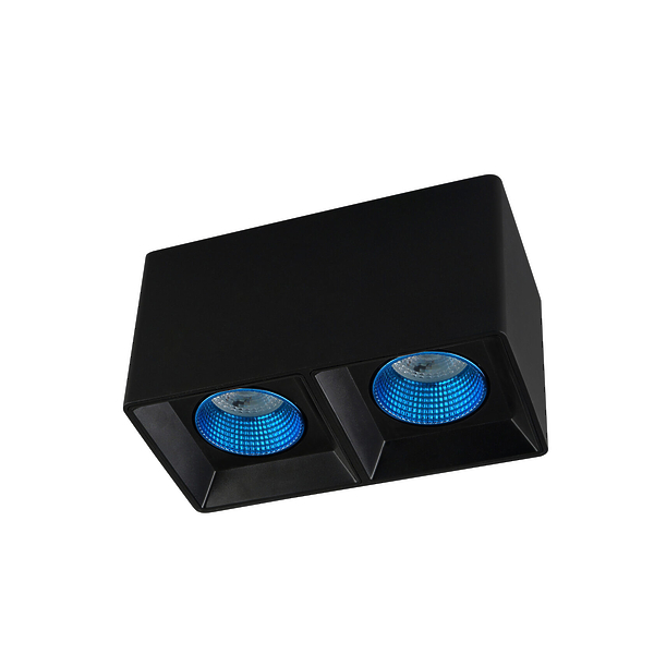 Светильник накладной Denkirs DK3085-BK+CY (Black Blue) артикул 270675Si-1