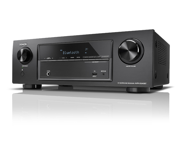 AV ресивер Denon AVR-X540BT артикул 164080Si-1 фото 4