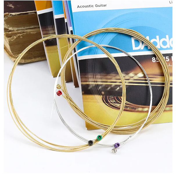 Струны D'Addario EJ11 80/20 BRONZE LIGHT 12-53 артикул 273642Si-1 фото 6