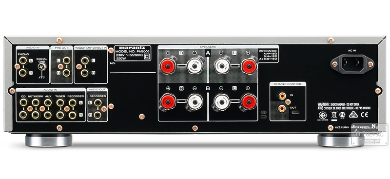 Стереоусилитель Marantz PM 8005 silver/gold артикул 102387Si-1 фото 3