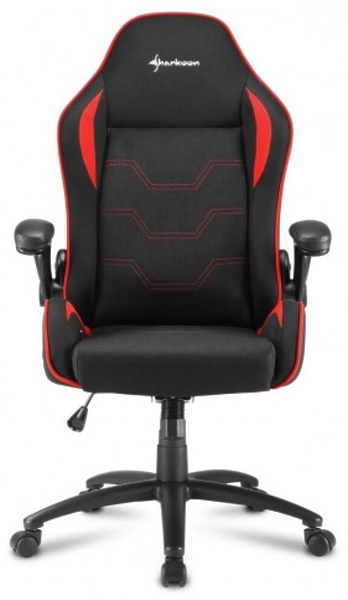 Кресло игровое Sharkoon ELBRUS 1 BK/RD артикул 269900Si-1 фото 3