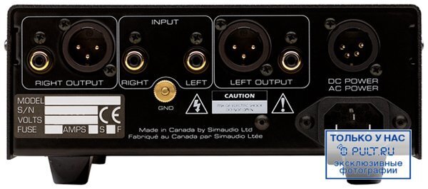 Фонокорректор Sim Audio MOON 110LP silver артикул 102205FV-1 фото 3