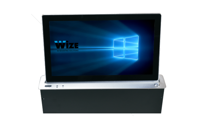 Моторизованный выдвижной монитор Wize Pro WR-15GF silver артикул 235055Si-1 в интернет-магазине «HiFiRussia»