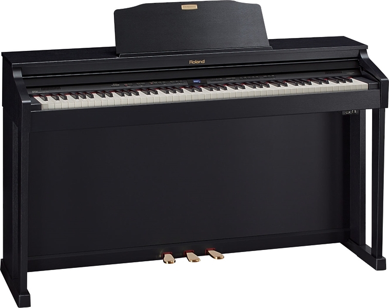 Клавишный инструмент Roland HP504-CB + KSC-66-CB артикул 136373Si-1