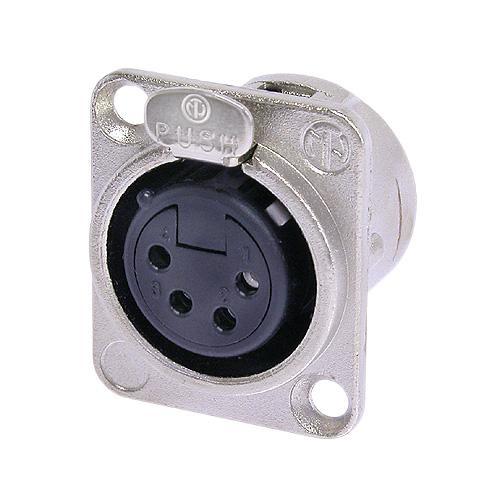 Разъем Neutrik NC4FD-L-1 артикул 203543Si-1