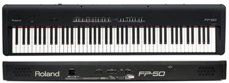 Клавишный инструмент Roland FP-50-BK артикул 136367Si-1 фото 7