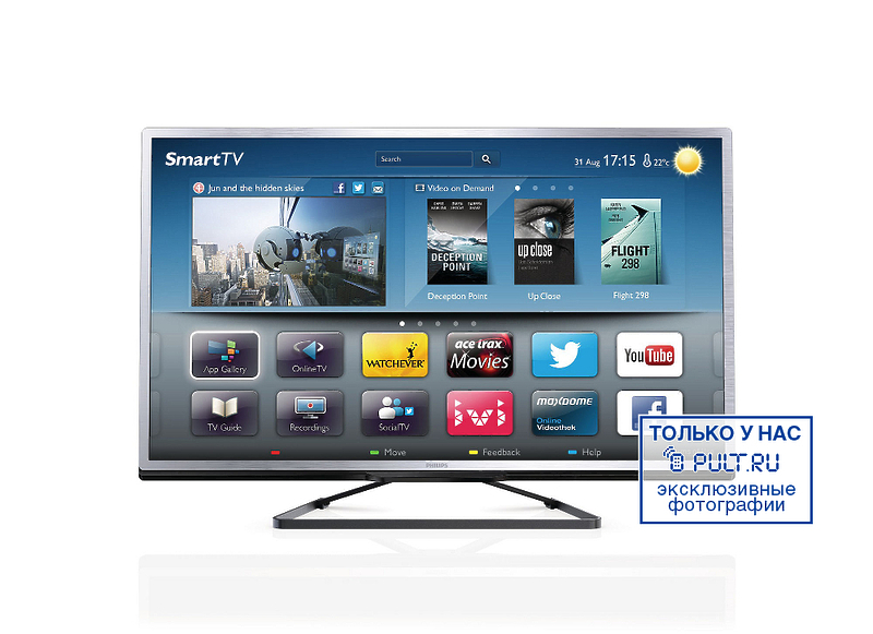 LED телевизор Philips 55PFL4508T/60 артикул 377786FV-1 фото 6