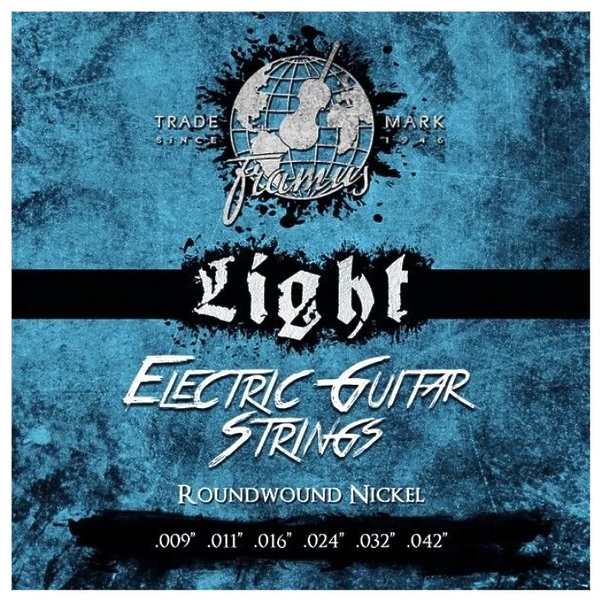Струны для гитары Framus 45200L Blue Label 9-42 Light артикул 280642Si-1