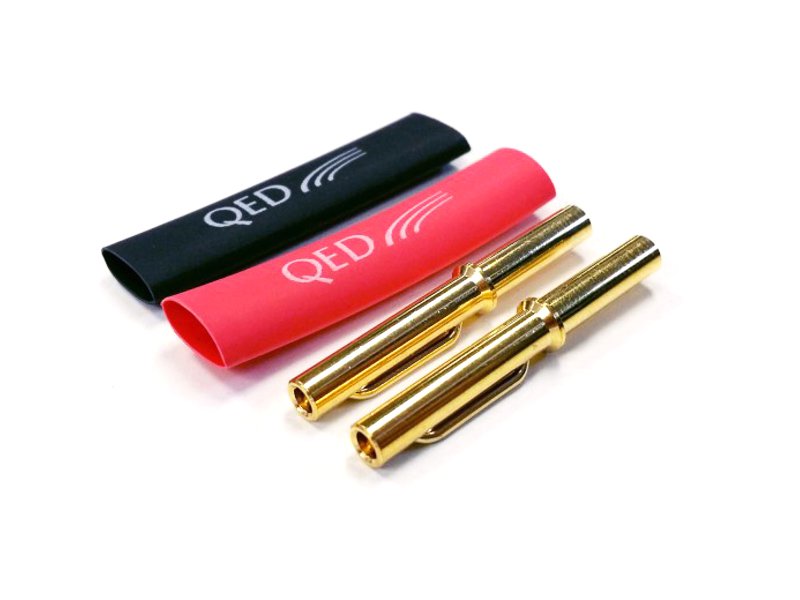 Разъем QED Airloc Mini Banana Plug/100 black-red (QE1610) артикул 162598Si-1