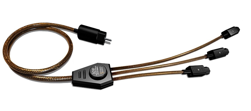 Сетевой кабель Essential Audio Tools Current Spyder L B75, 75см. артикул 158204Si-1 фото 3