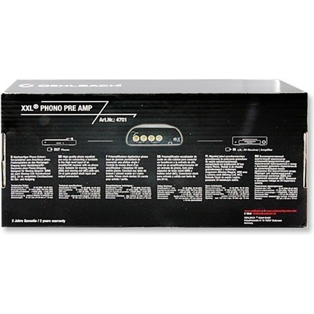 Фонокорректор Oehlbach XXL PHONO PRE AMP артикул 102782FV-1 фото 4