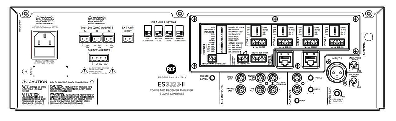 RCF ES 3323-MKII артикул 290483-1 фото 3