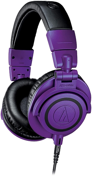 Наушники Audio Technica ATH-M50X purple black артикул 235077Si-1