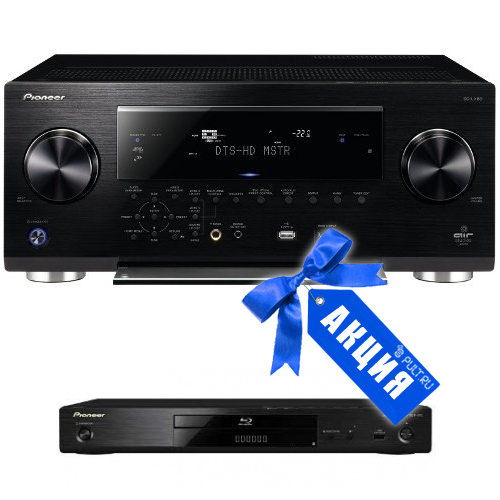 AV ресивер Pioneer SC-LX58-K + BDP-170 артикул 116336Si-1