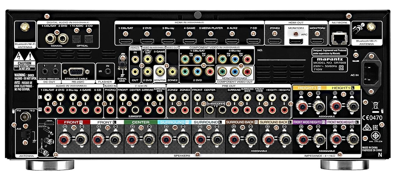 AV ресивер Marantz SR-7009 silver артикул 105823Si-1 фото 4