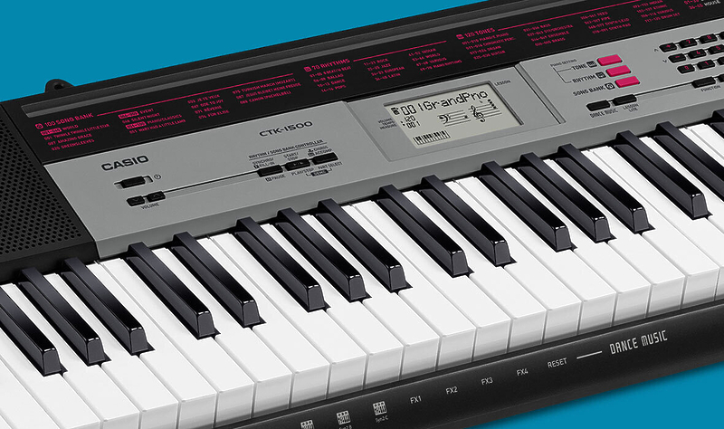 Клавишный инструмент Casio CTK-1500 (без адаптера) артикул 165116Si-1 фото 6